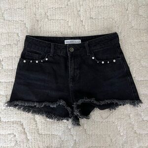 Zara Black Shorts
